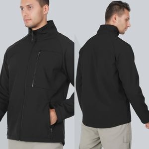 Sunice Mens' Fleece Line Black Sweater Jacket Size Large